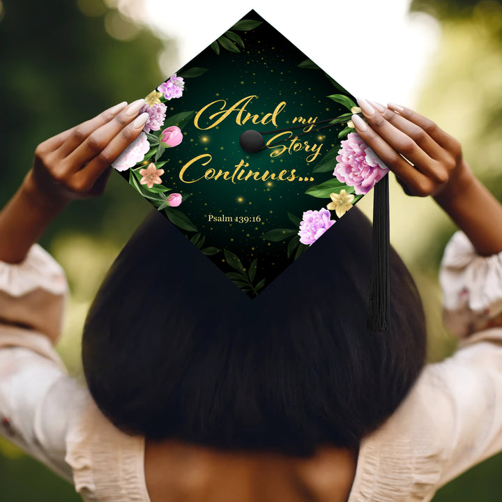 And My Story Continues Graduation Cap Topper