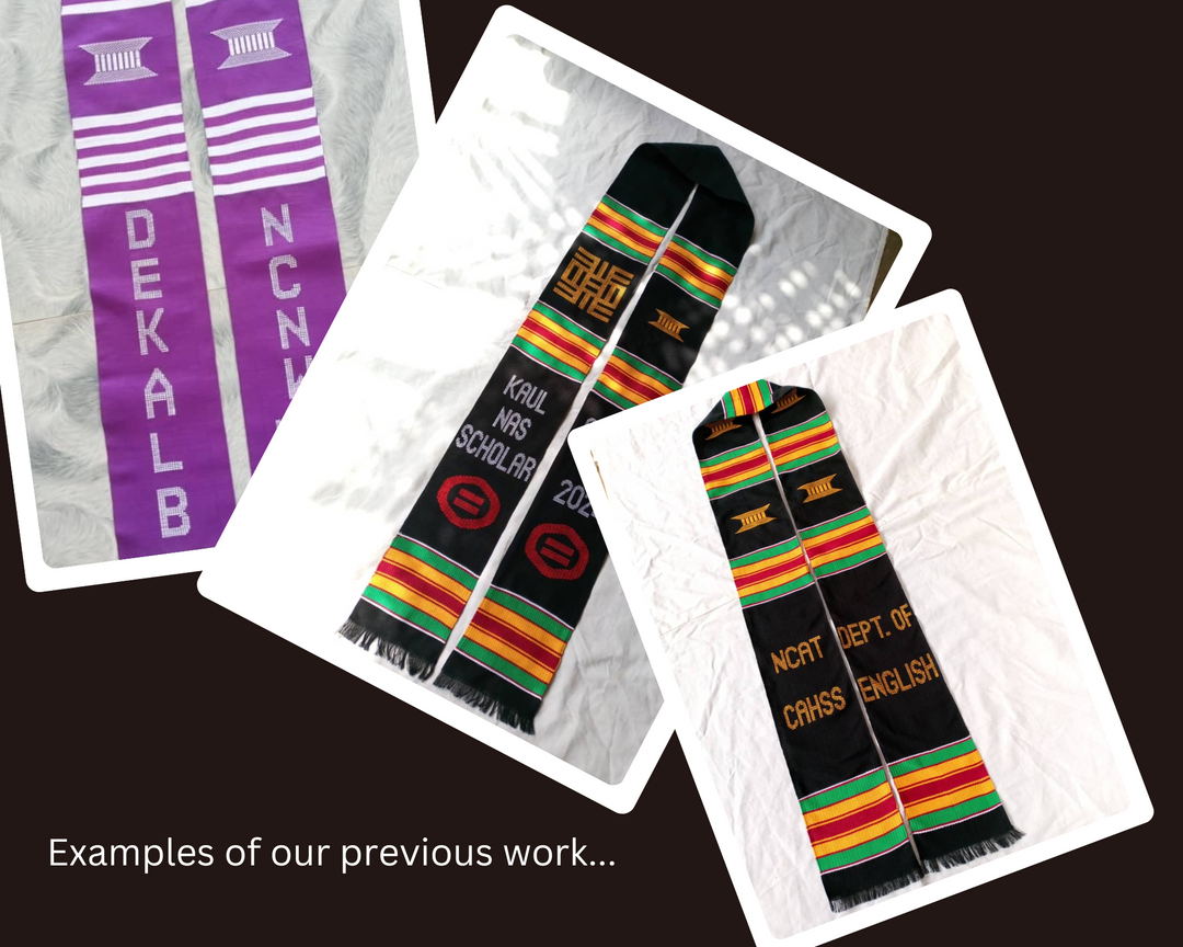 Bulk Order Custom Kente Stoles