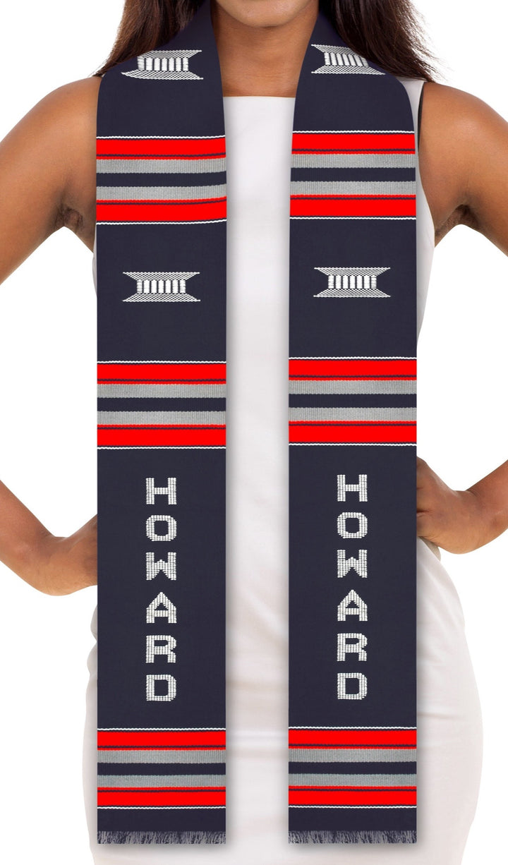 Howard University Kente Graduation Stole