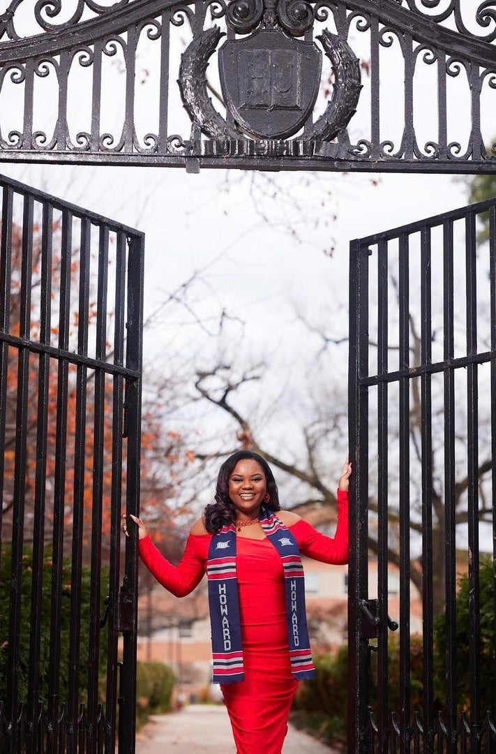 Howard university kente graduation stole