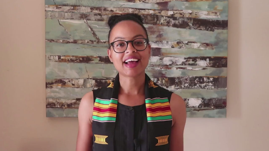 Spelman College Kente Graduation Stole