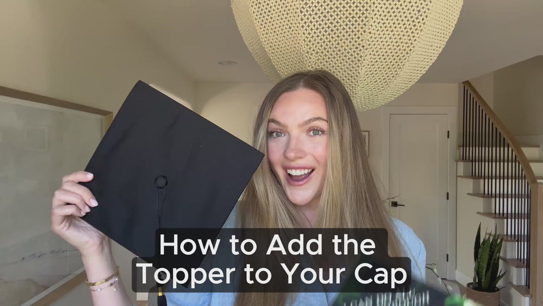 A New Chapter Begins Graduation Cap Topper