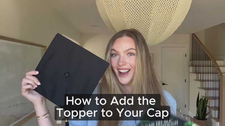 A New Chapter Begins Graduation Cap Topper