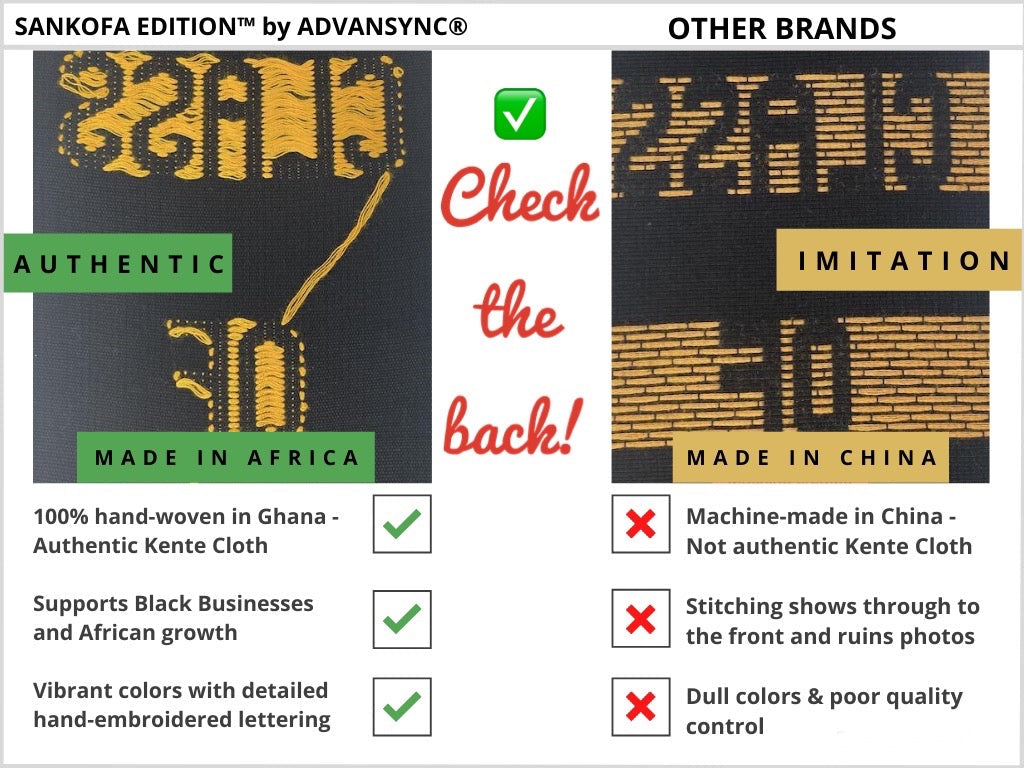 Is my kente cloth authentic?