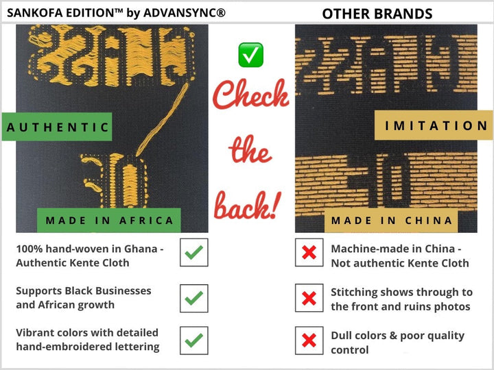 Is my kente cloth authentic?