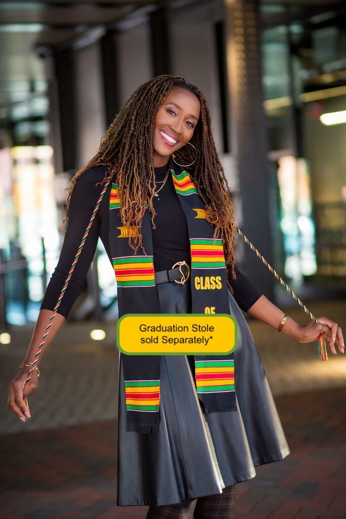 Kente Colors Matching Overcomer Honor Cord - Sankofa Edition™