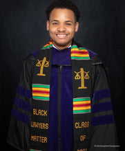 Load image into Gallery viewer, Black Lawyers Matter kente stoles
