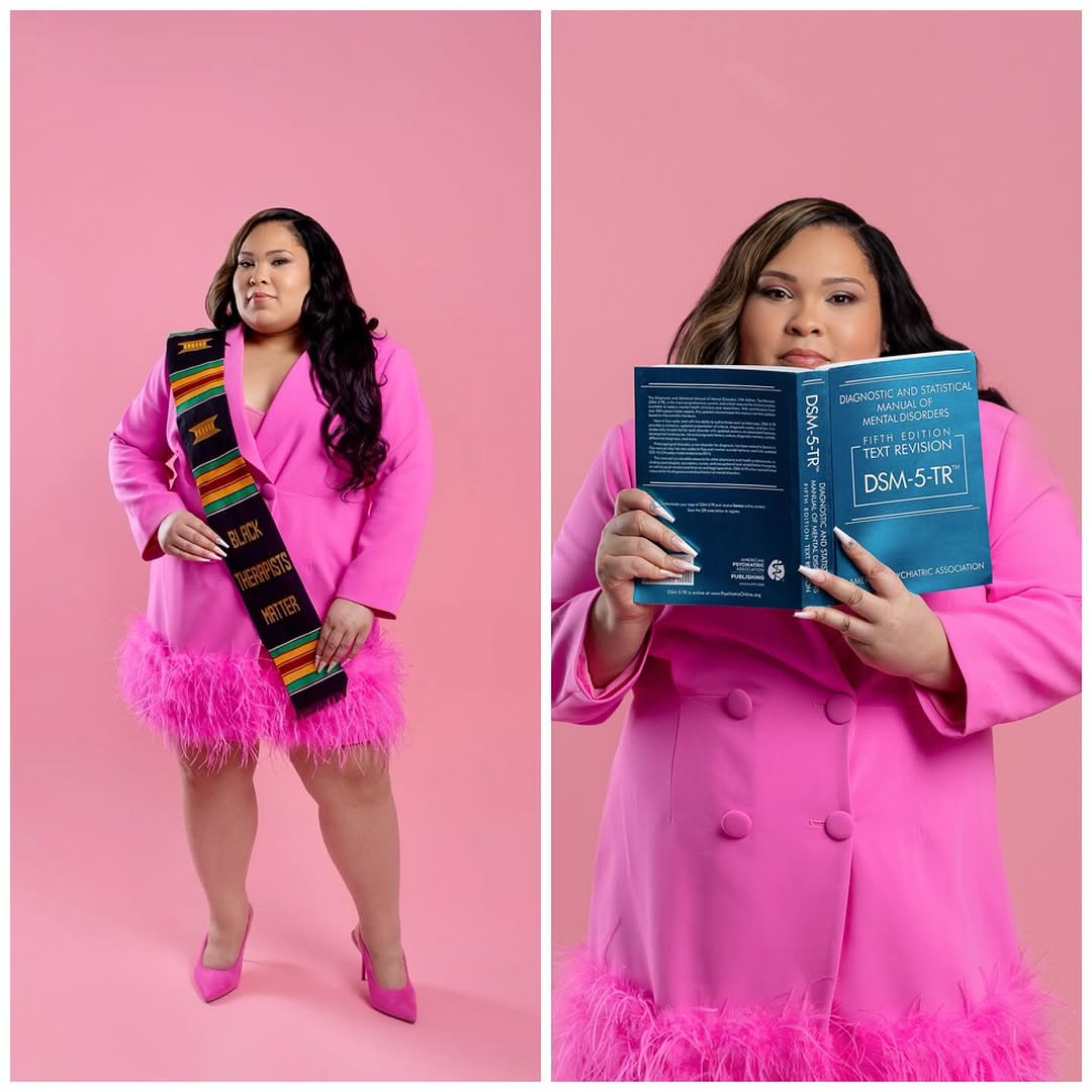 Black Therapists Matter (Psychology Major) Class of 2025 Kente Graduation Stole