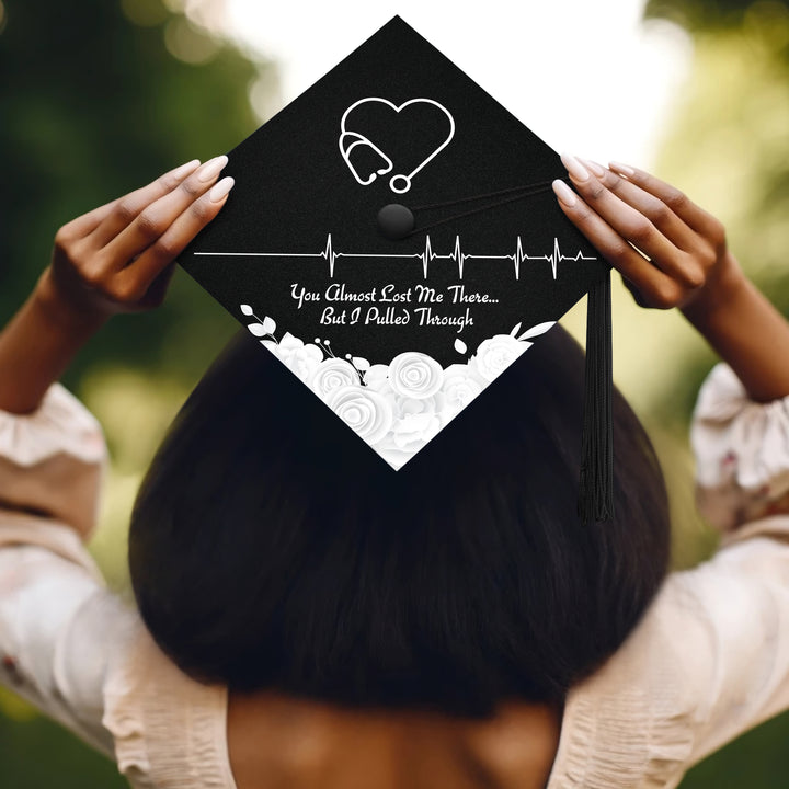 You Almost Lost Me There... Graduation Cap Topper