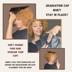graduation cap hairband hack