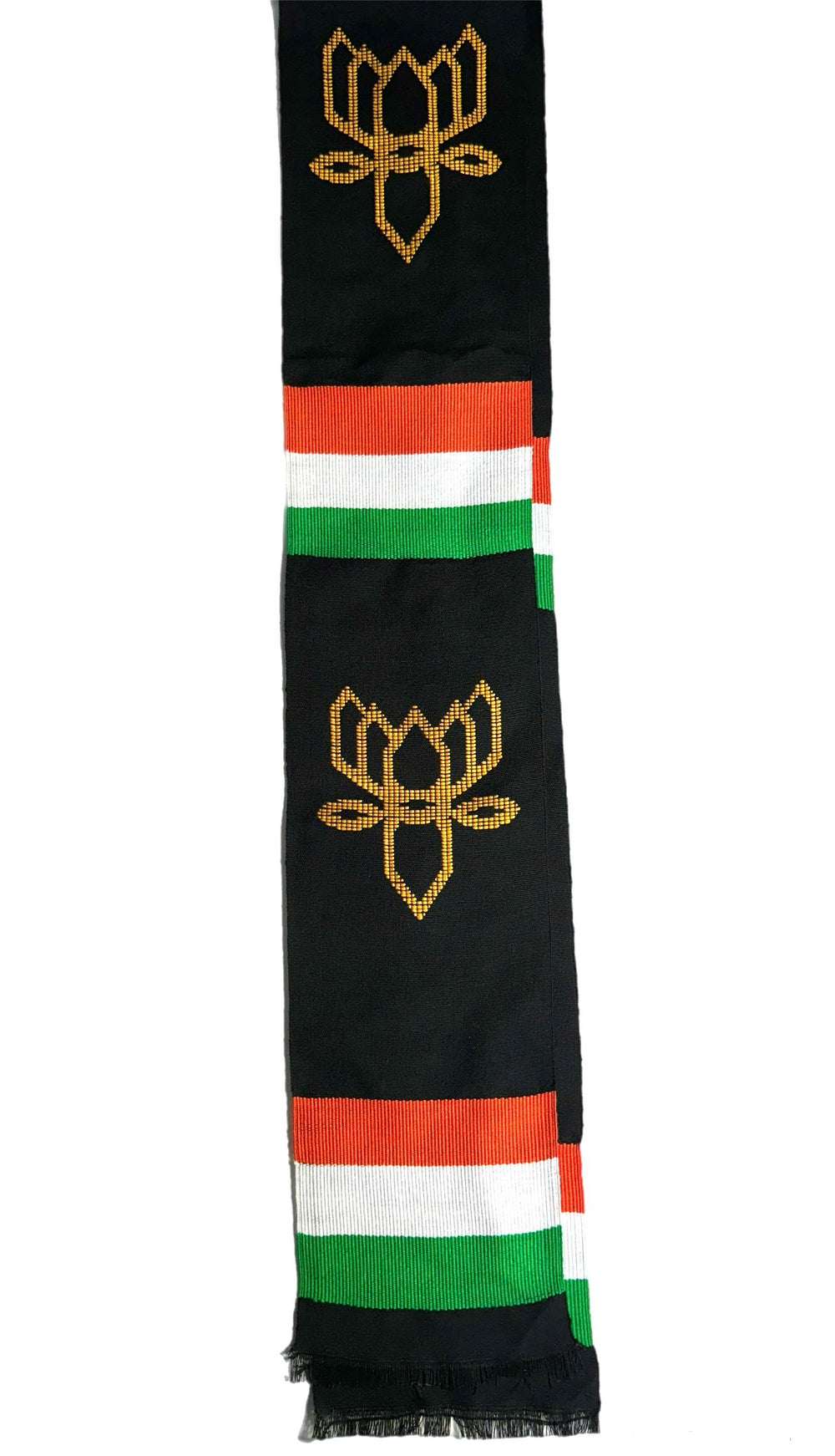 Indian Lotus Symbol Graduation Stole