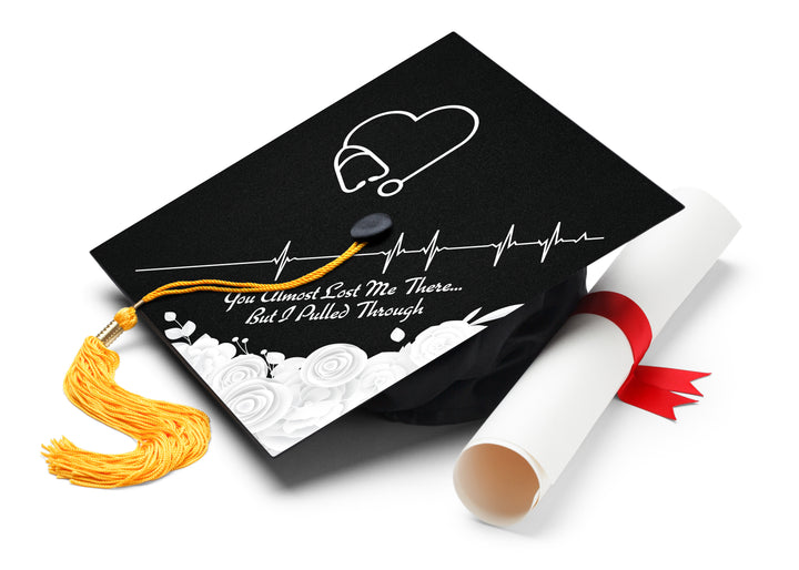 You Almost Lost Me There... Graduation Cap Topper