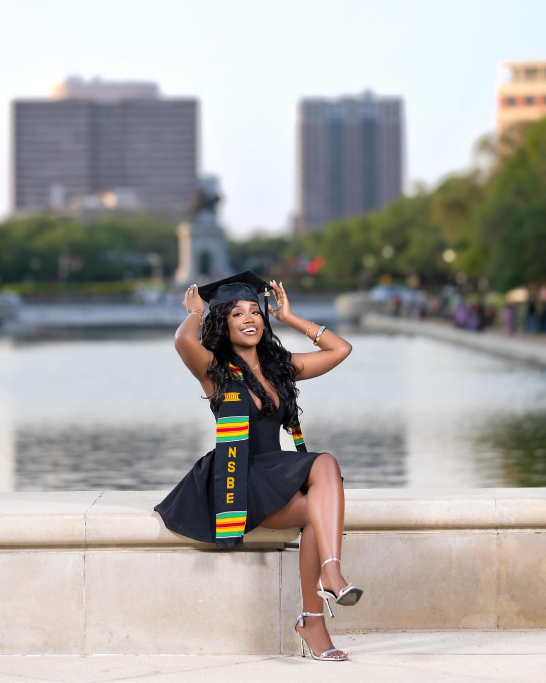 National Society of Black Engineers (NSBE) Class of 2025 Kente Graduation Stole