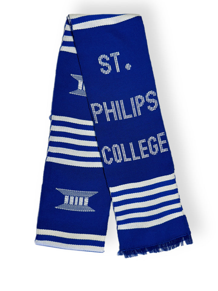 St. Philip's College Kente Graduation Stole (Saint Philip)