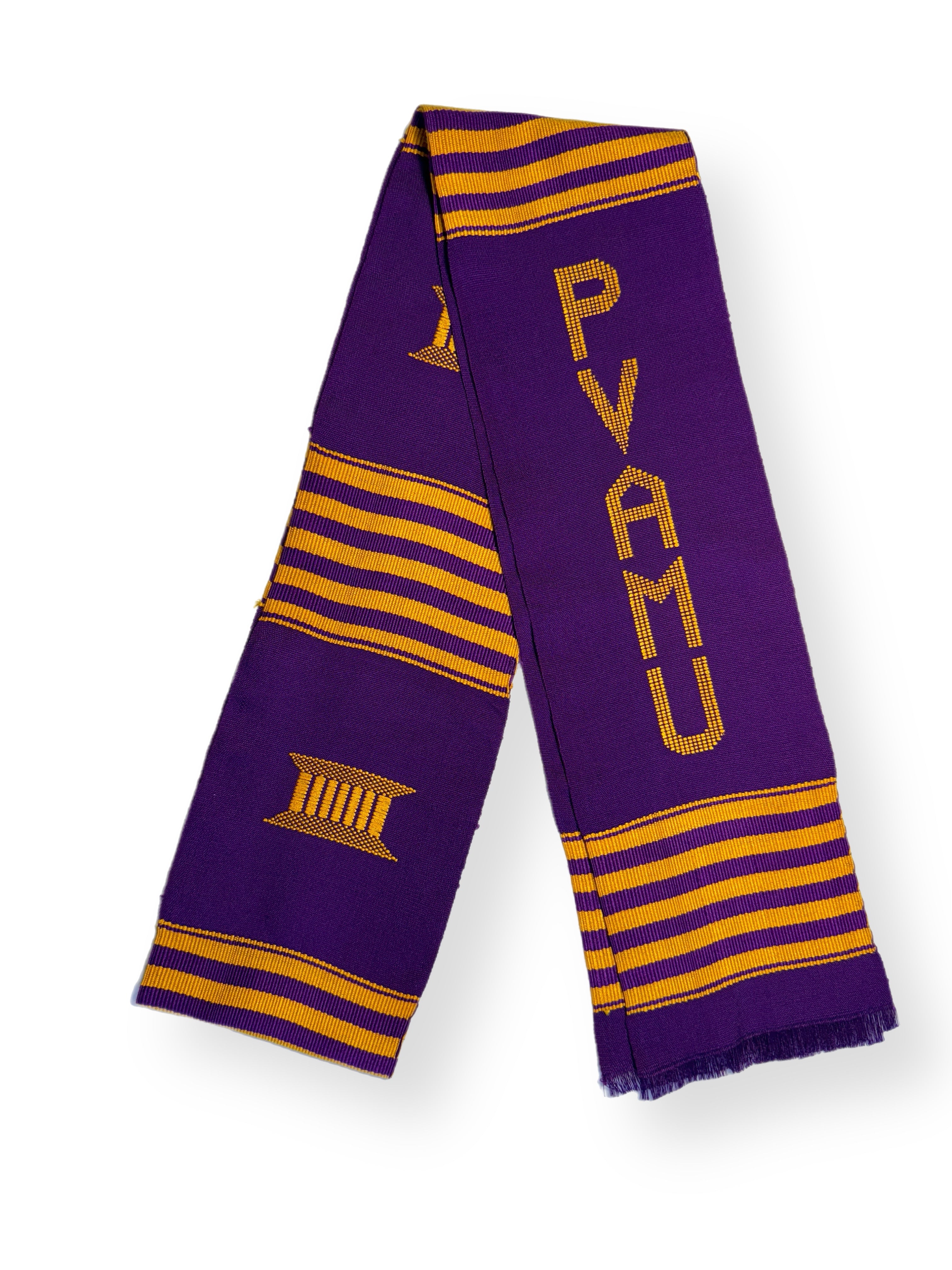 Prairie View A&M University (PVAMU) Kente Graduation Stole