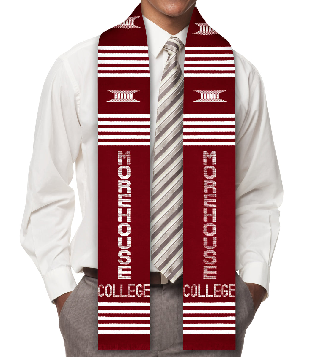 Morehouse kente graduation stole