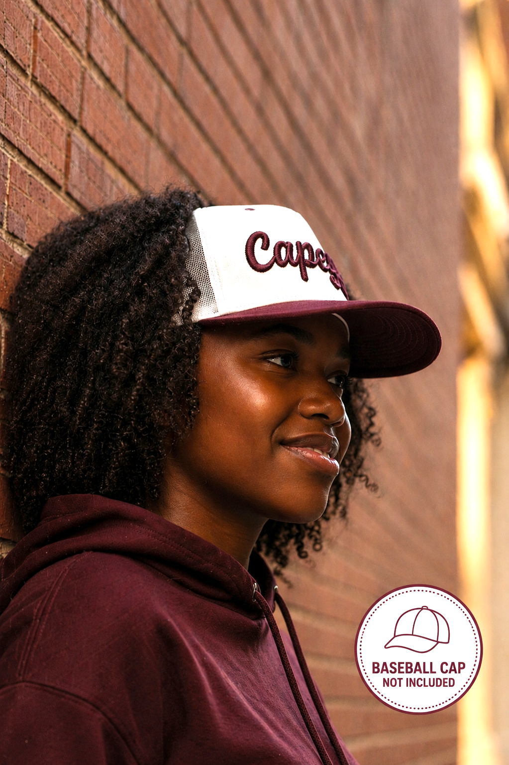 The Patented Capizzy™  - Turns Any Baseball Cap into a Visor Ponytail Cap in Seconds