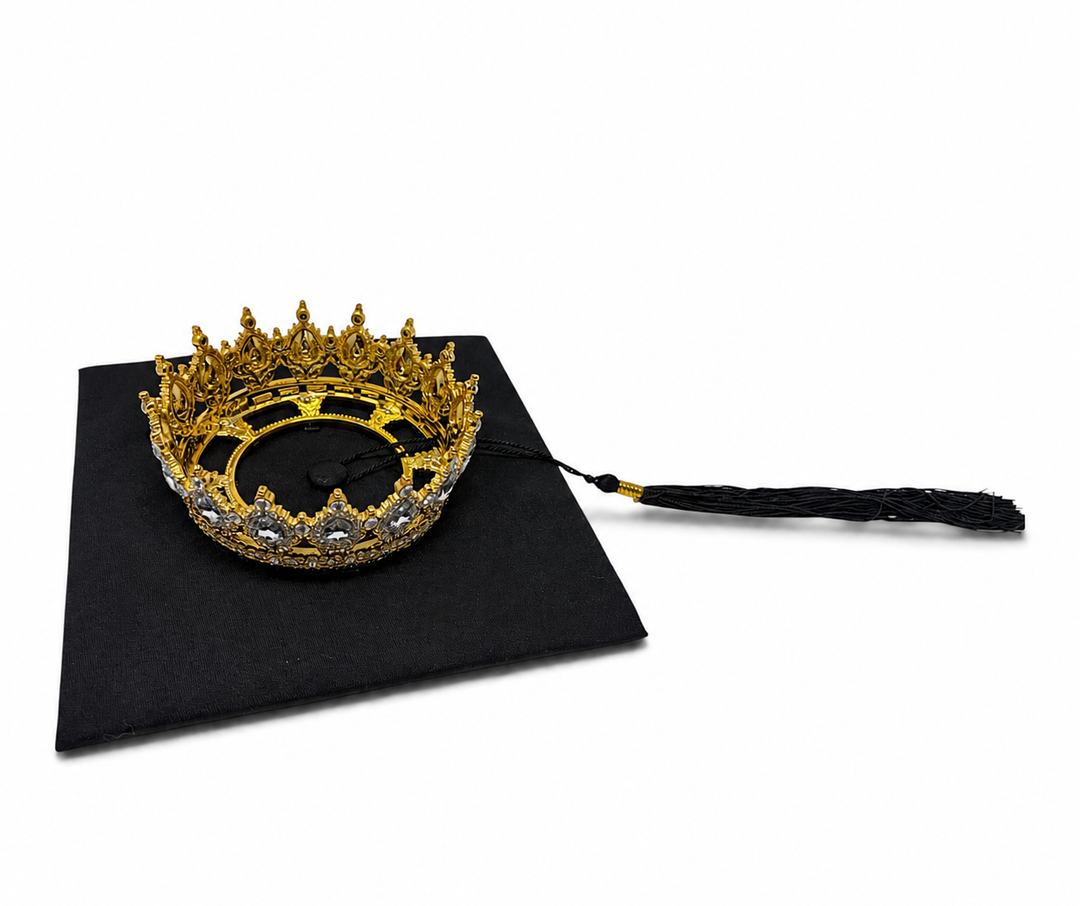 The Patented Sheba™ Crown, for Graduation Caps. Stand Out from the Crowd.