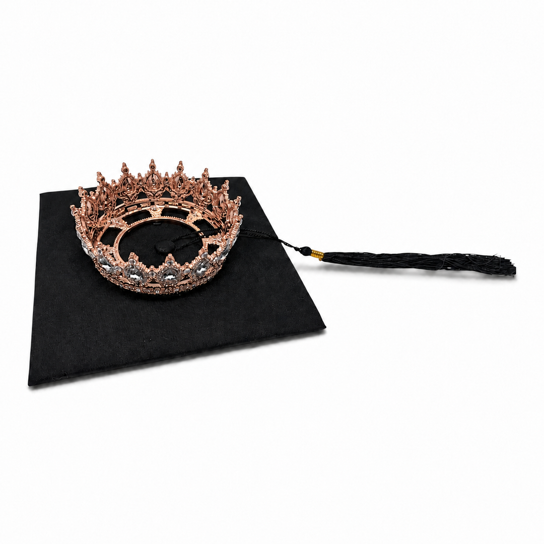 The Patented Sheba™ Crown, for Graduation Caps. Stand Out from the Crowd.