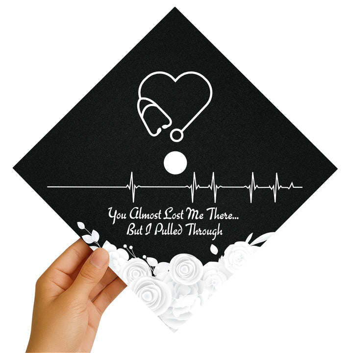 You Almost Lost Me There... Graduation Cap Topper