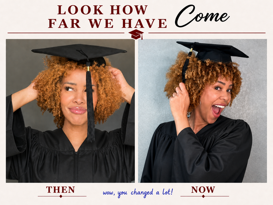 The Patented Cappa™ Band Graduation Cap Headband, Secures Your Graduation Cap on any Hairstyle