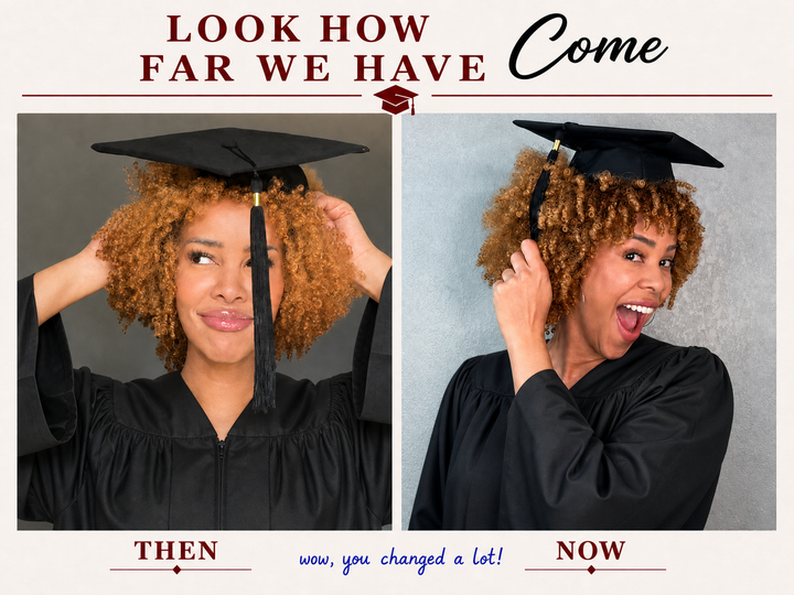 The Patented Cappa™ Band Graduation Cap Headband, Secures Your Graduation Cap on any Hairstyle