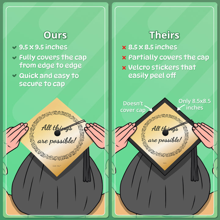 Still I Rise Graduation Cap Topper