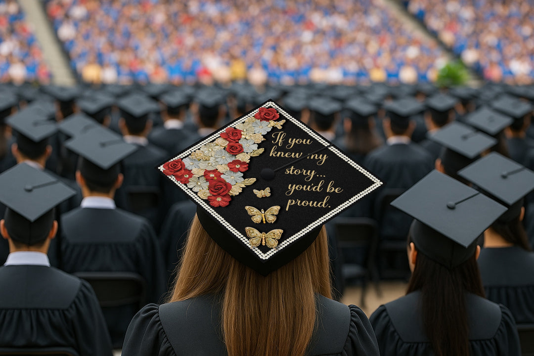 If You Knew My Story You’d Be Proud Graduation Cap Topper