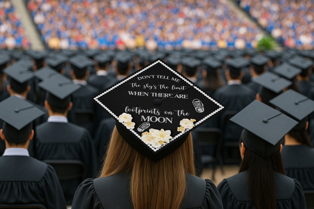 Don’t Tell Me the Sky’s the Limit Graduation Cap Topper