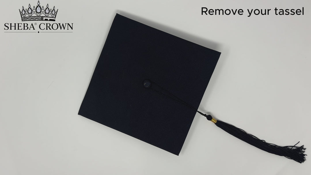 The Patented Sheba™ Crown, for Graduation Caps. Stand Out from the Crowd.