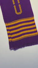 Load and play video in Gallery viewer, Prairie View A&amp;M University (PVAMU) Kente Graduation Stole
