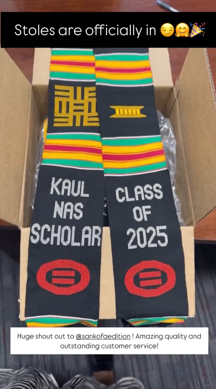 Bulk Order Custom Kente Stoles