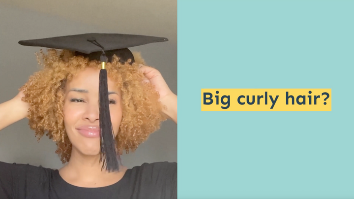 The DELUXE GradCapBand – Secure Your Graduation Cap on Natural Hair, Braids, Locs, Twists, Weaves, Curls, Waves, and Straight Hair