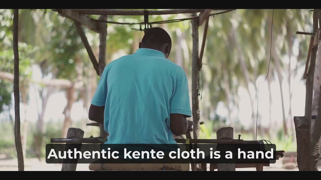 NAACP Authentic Handwoven Kente Cloth Graduation Stole