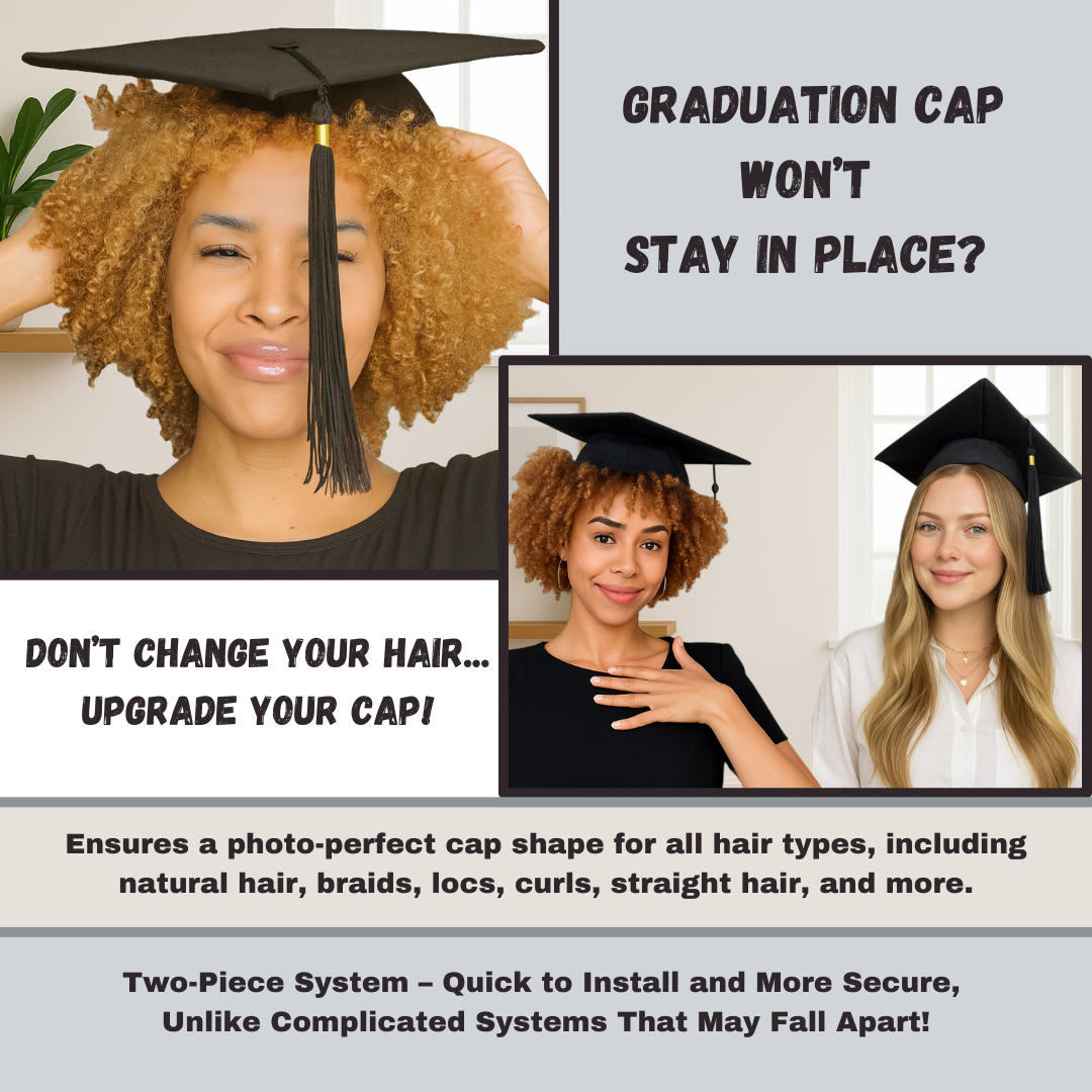 graduation cap headband