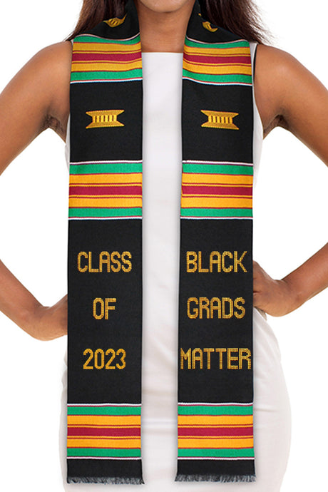 Black Grads Matter Class of 2023 Kente Stole