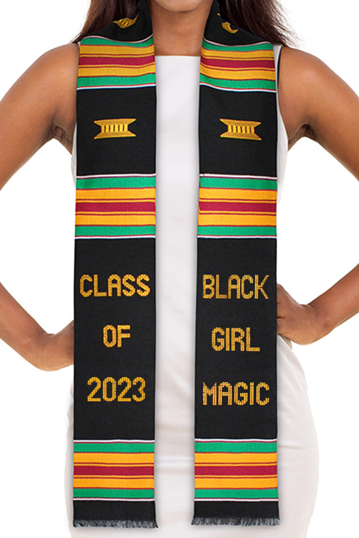 Black Girl Magic Class of 2023 Kente Stole