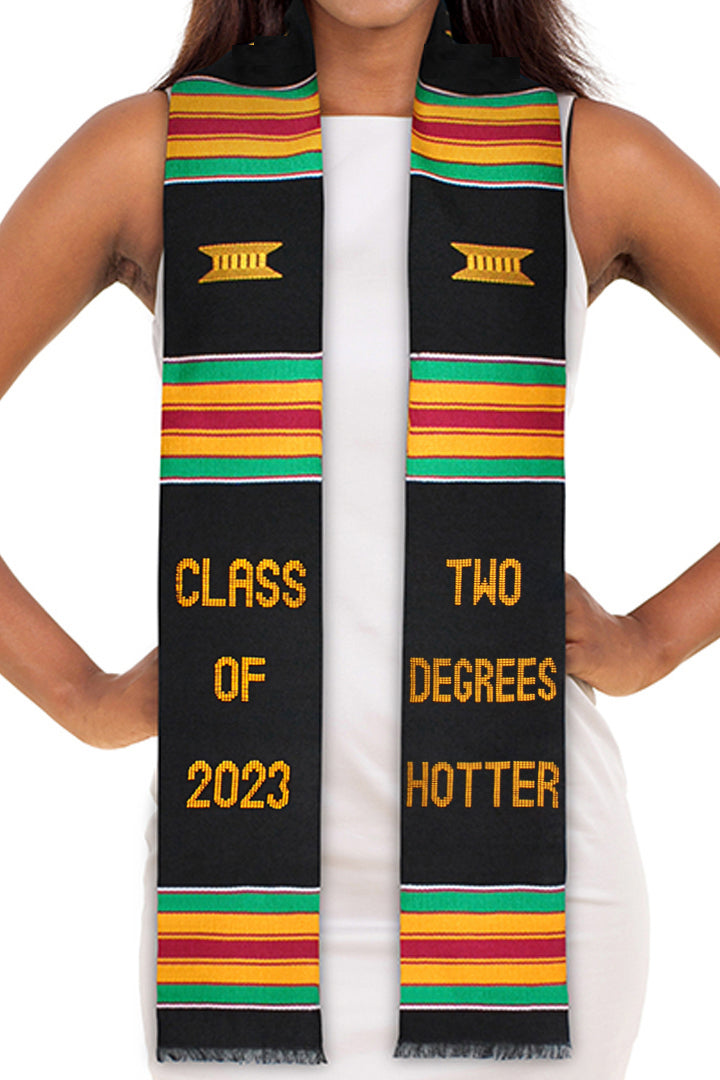 two degrees hotter kente stole
