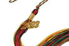 Load image into Gallery viewer, Class of 2023 Kente Colors Matching Graduation Cap Tassel

