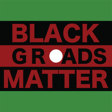 Load image into Gallery viewer, Black Grads Matter Printable Graduation Cap Mortarboard Design - Sankofa Edition™
