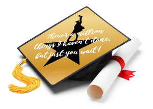 But Just You Wait! Printable Graduation Cap Mortarboard Design - Sankofa Edition™