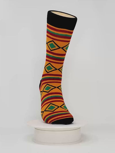 Kente Cloth Africans Socks