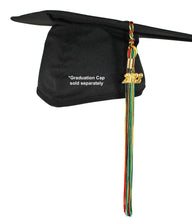 Load image into Gallery viewer, Class of 2022 Kente Colors Matching Graduation Cap Tassel - Sankofa Edition™
