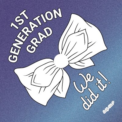 First Generation Grad Printable Graduation Cap Mortarboard Design - Sankofa Edition™