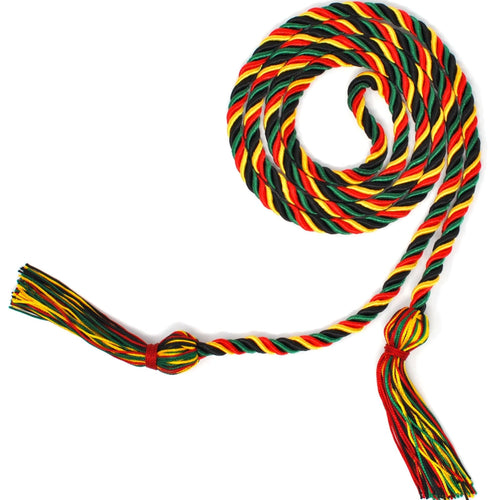 Kente Colors Matching Overcomer Honor Cord - Sankofa Edition™